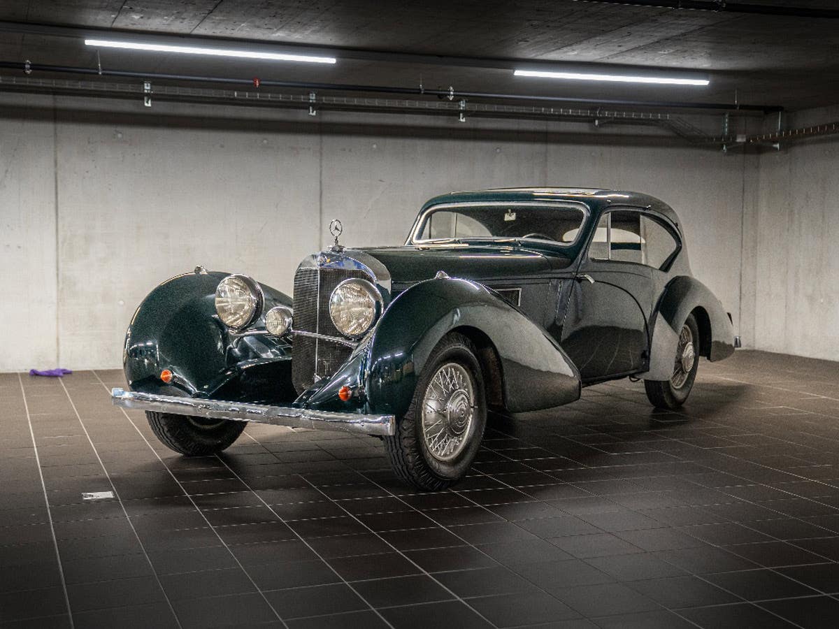 A 1934 Mercedes-Benz 500K Coupé with coachwork by Vanvooren