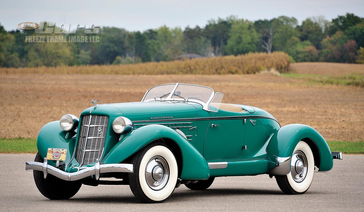 Just 140-some Speedsters were built in 1935 and 1936 upon the Auburn 851 and 852 chassis.