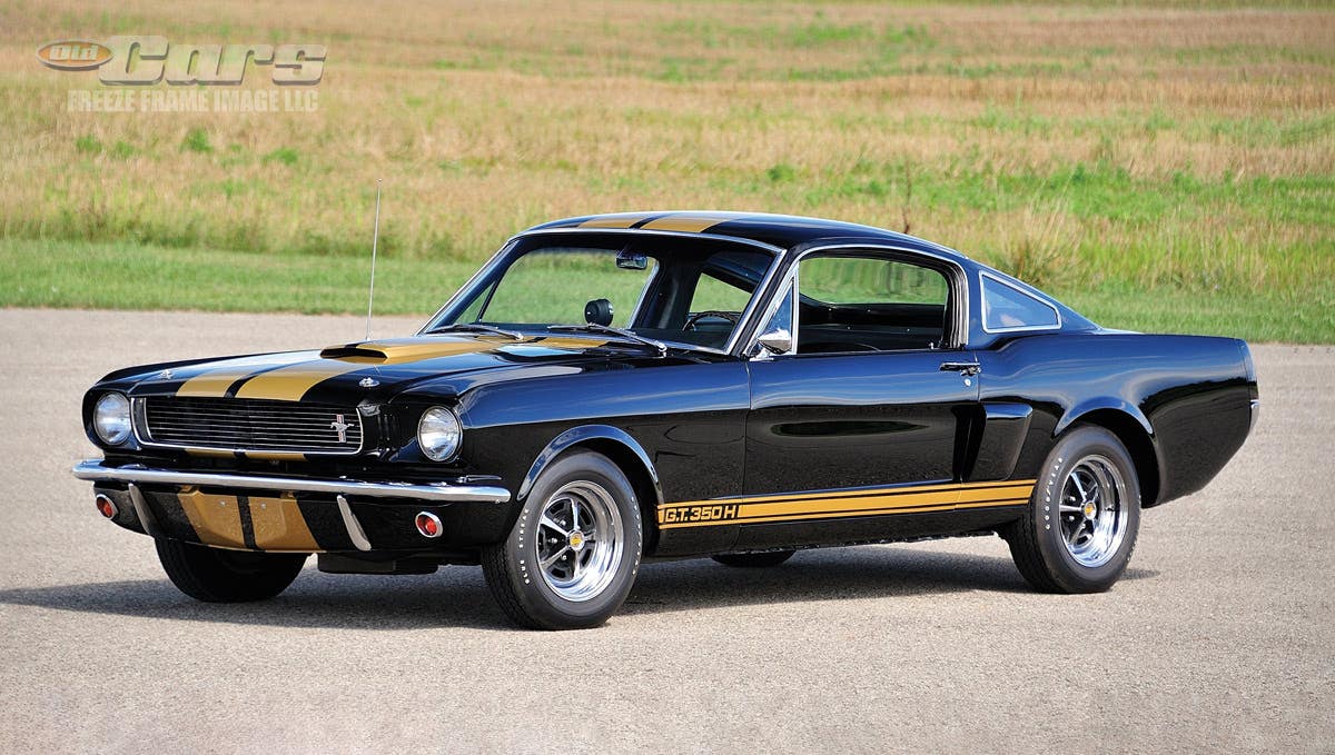 Hertz advertised that it had 1,000 special Shelby G.T.350 models available to rent, but sources say actual production numbers vary from 999 to 1,001 — close to the advertised figure.